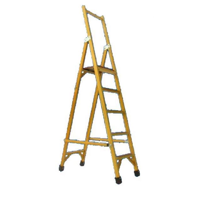  Стремянки стеклопластиковые с симметричной опорой ССС-3,3ТШ с широкими ступенями (для связистов)