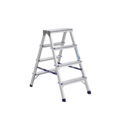 Стремянка Alumet АD7204 2х4 двухсторонняя