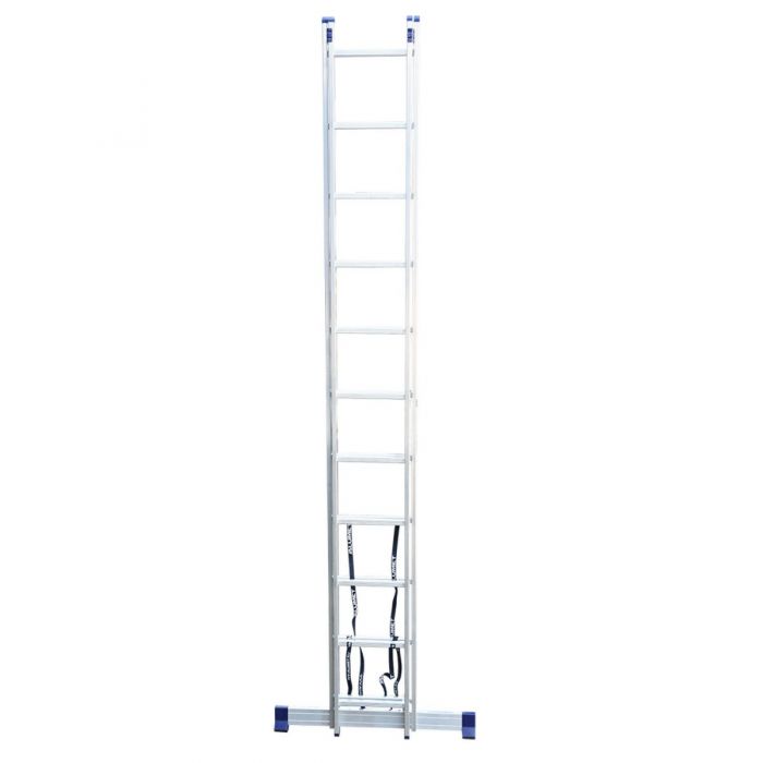 Двухсекционная лестница Alumet 2х11 алюминиевая 5211