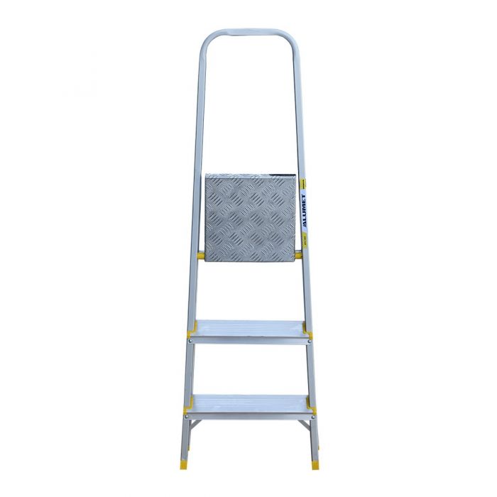 Стремянка с анодированным покрытием Alumet серии АРА 3 ступени