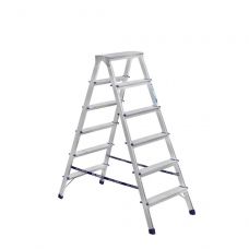 Стремянка Alumet АD7206 2х6 двухсторонняя