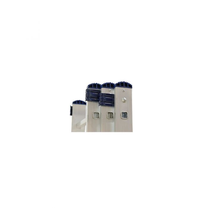 Трехсекционная лестница Alumet 3х10 алюминиевая 5310