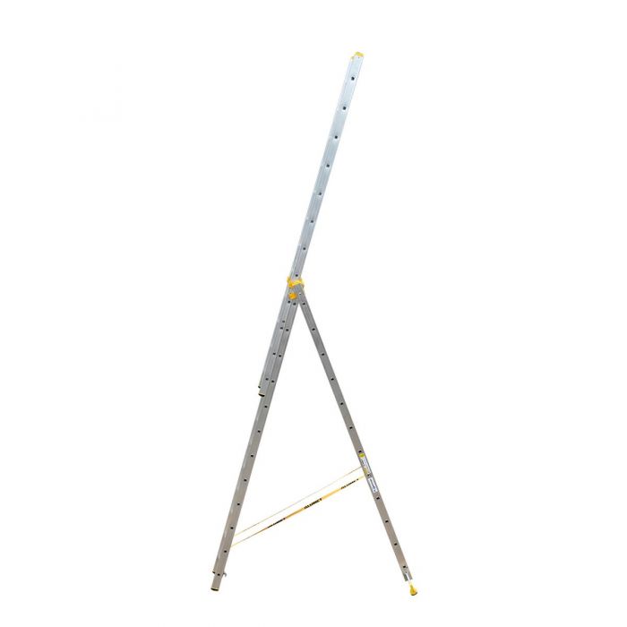 Лестницы Alumet 3х12 ПРОФИ трехсекционные алюминиевые 9312