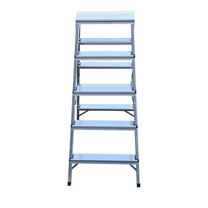 Стремянка Alumet АD7205 2х5 двухсторонняя АD7205