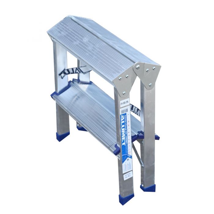 Стремянка Alumet АD7202 2х2 двухсторонняя АD7202