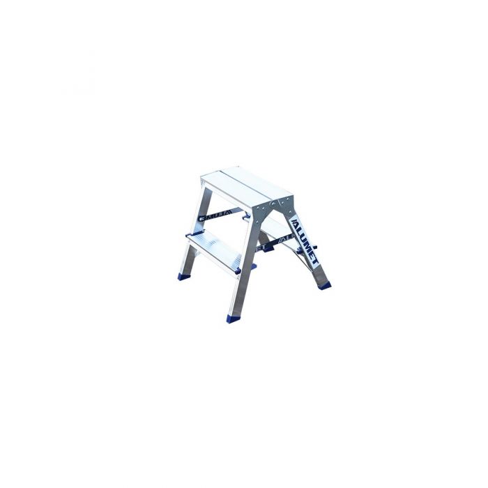 Стремянка Alumet АD7202 2х2 двухсторонняя АD7202