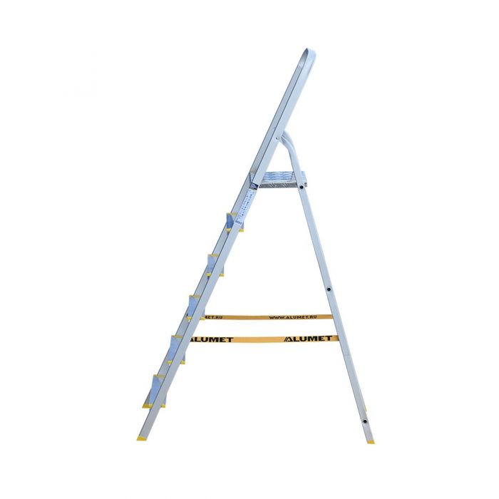 Стремянка с анодированным покрытием Alumet серии АРА 6 ступеней