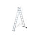 Двухсекционная лестница Alumet 2х11 алюминиевая 5211