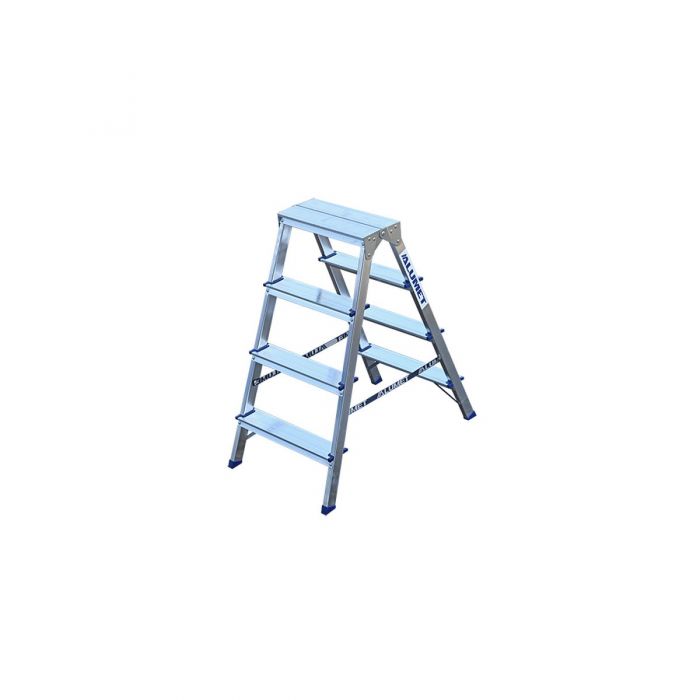 Стремянка Alumet АD7204 2х4 двухсторонняя АD7204