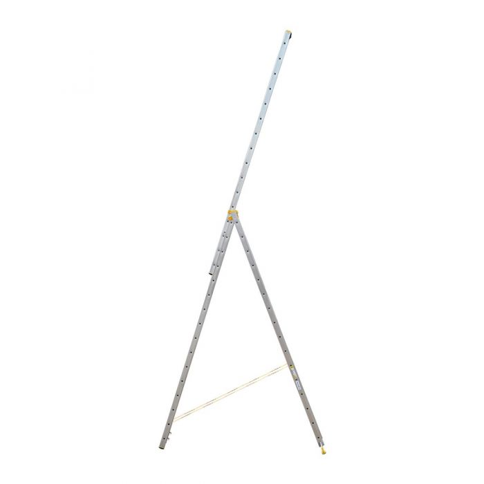 Лестницы Alumet 3х16 ПРОФИ трехсекционные алюминиевые 9316