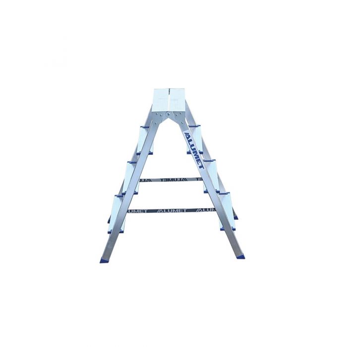 Стремянка Alumet АD7204 2х4 двухсторонняя АD7204