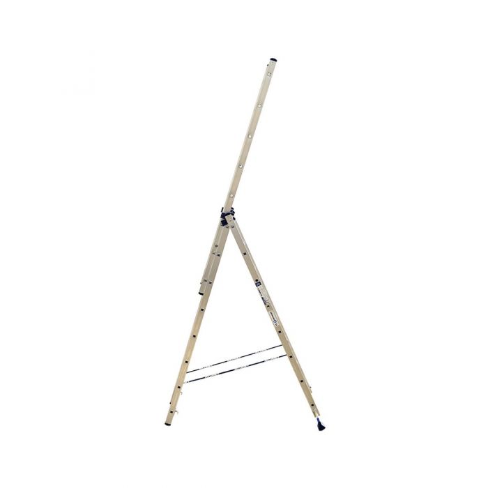 Трехсекционная лестница Alumet 3х8 алюминиевая 5308