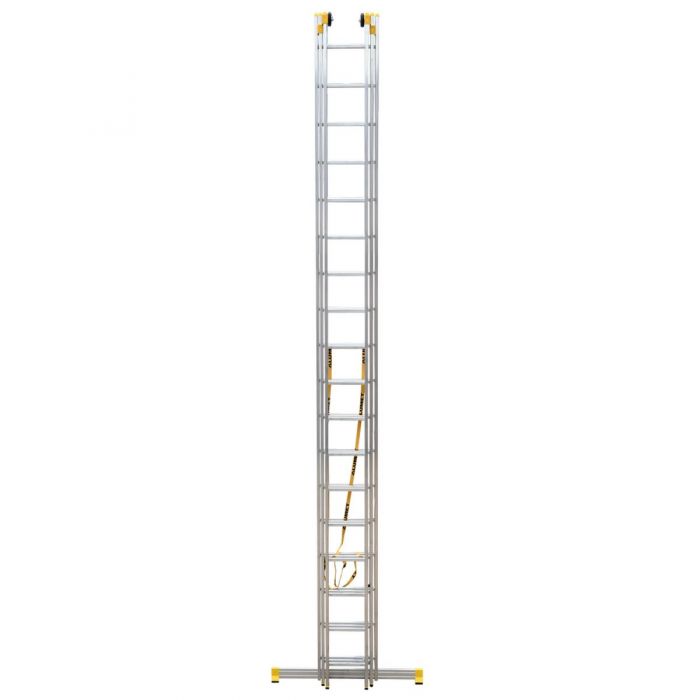 Лестницы Alumet 3х18 ПРОФИ трехсекционные алюминиевые 9318