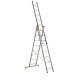 Лестницы Alumet 3х8 ПРОФИ трехсекционные алюминиевые 9308