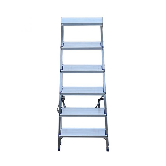 Стремянка Alumet АD7206 2х6 двухсторонняя АD7206