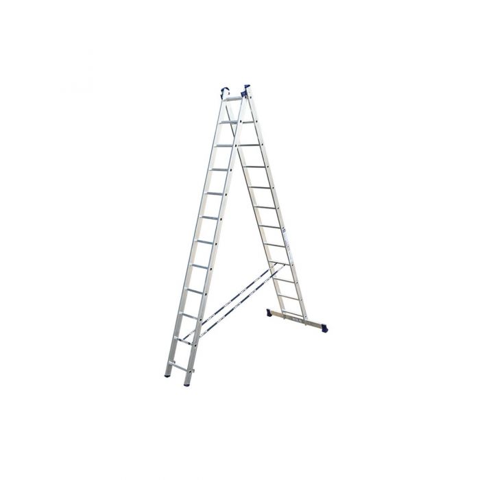 Двухсекционная лестница Alumet 2х12 алюминиевая 5212