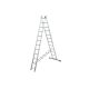 Двухсекционная лестница Alumet 2х12 алюминиевая 5212