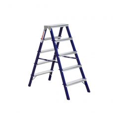 Стальная стремянка Alumet MD 5 ступени двухсторонняя MD8205