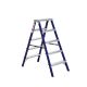 Стальная стремянка Alumet MD 5 ступени двухсторонняя MD8205