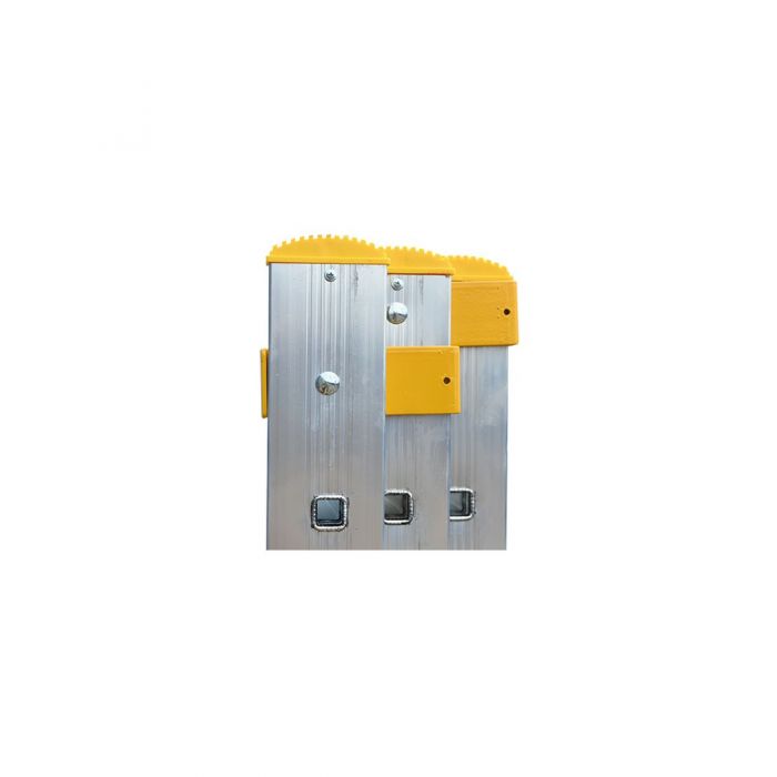 Лестницы Alumet 3х18 ПРОФИ трехсекционные алюминиевые 9318