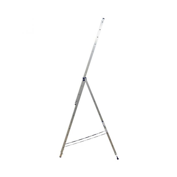 Трехсекционная лестница Alumet 3х12 алюминиевая 5312