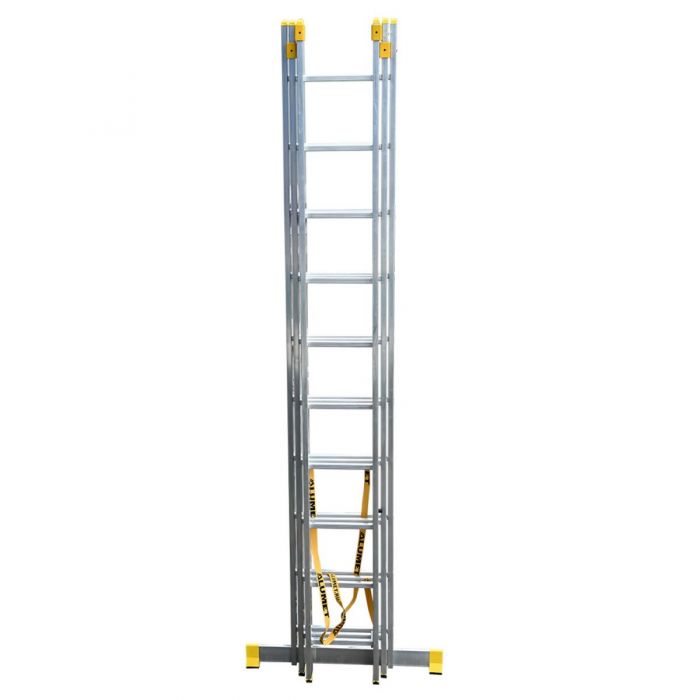 Лестницы Alumet 3х10 ПРОФИ трехсекционные алюминиевые 9310