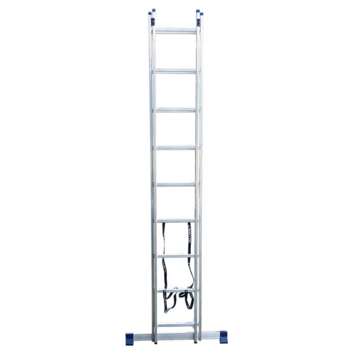 Двухсекционная лестница Alumet 2х9 алюминиевая 5209