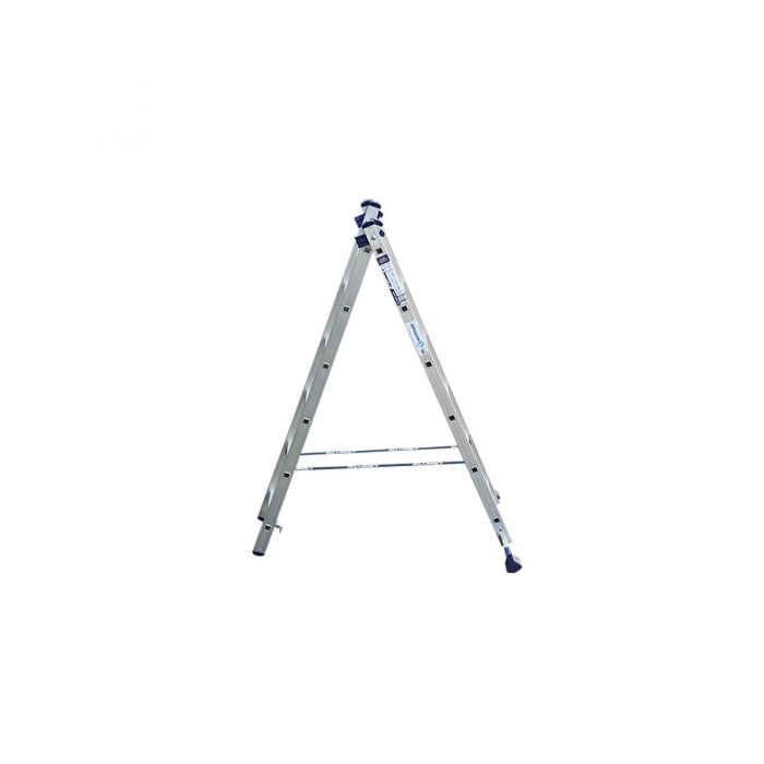 Двухсекционная лестница Alumet 2х6 алюминиевая 5206