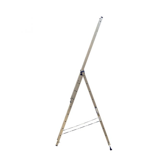 Трехсекционная лестница Alumet 3х10 алюминиевая 5310