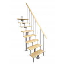 Модульная лестница Линия-Квадро прямой марш