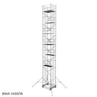 Вышка модульная алюминиевая Megal ВМА 1400/16