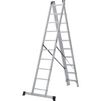 Трехсекционная лестница Новая Высота NV123 3х10